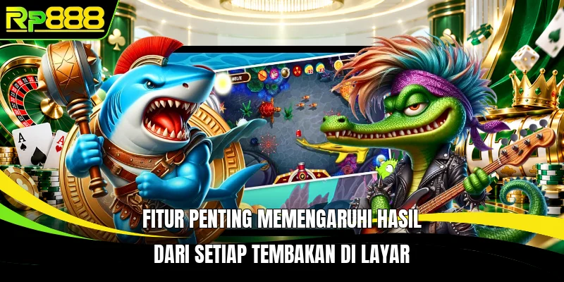 Fitur penting memengaruhi hasil dari setiap tembakan di layar