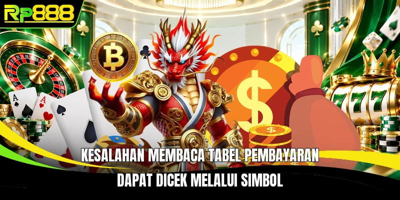 Kesalahan membaca tabel pembayaran dapat dicek melalui simbol