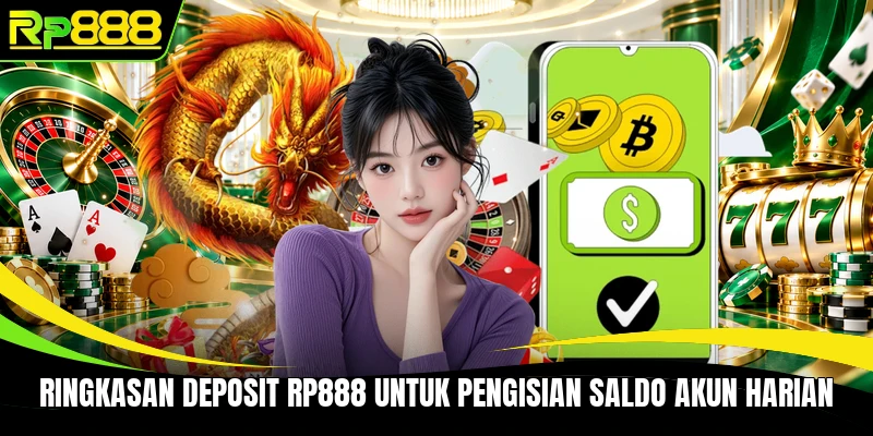 Ringkasan Deposit RP888 untuk pengisian saldo akun harian